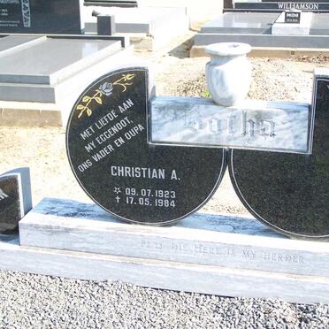 BOTHA Christian A. 1923-1984