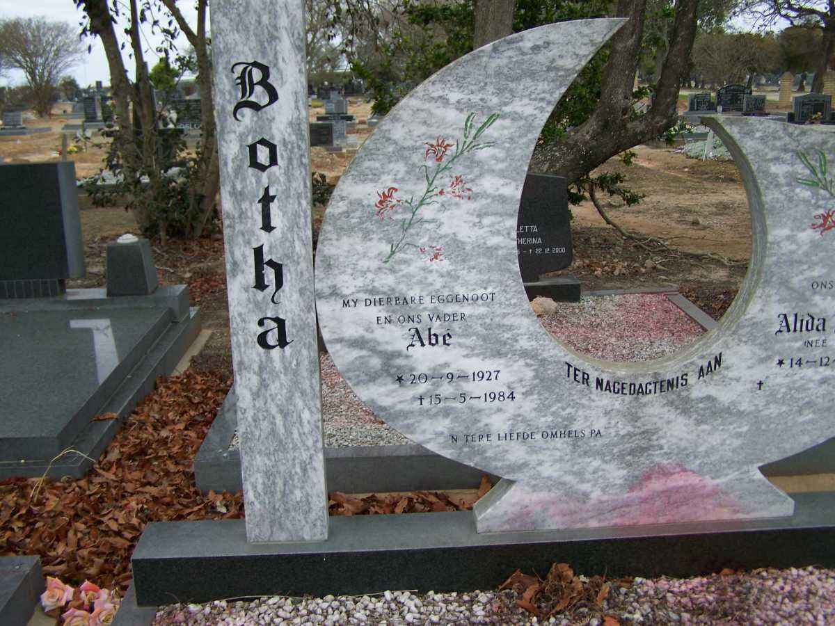 BOTHA Abe 1927-1984 &amp; Alida Susanna NEL 1930- _2