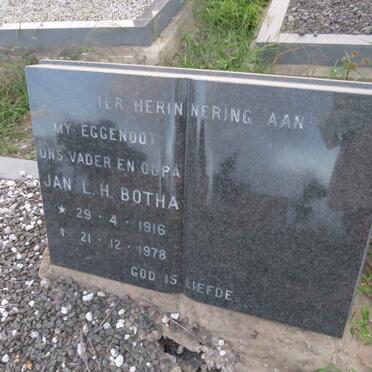 BOTHA Jan L.H. 1916-1978