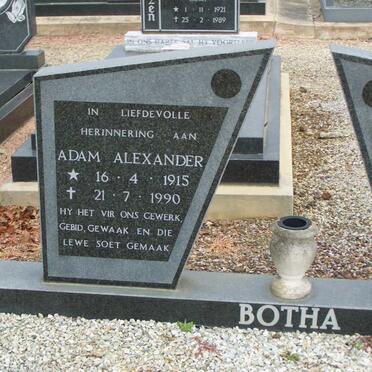 BOTHA Adam Alexander 1915-1990 &amp; Catharina Hendrina PRETORIUS 1907-1989 _1