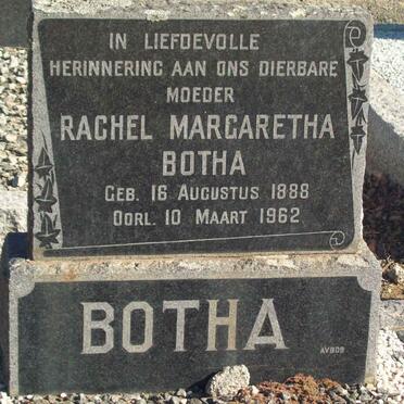BOTHA Rachel Margaretha 1888-1962