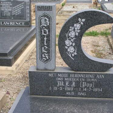 BOTES M.E.J. 1919-1994