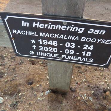 BOOYSEN Rachel Mackalina 1948-2020