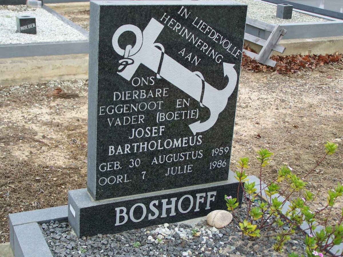 BOSHOFF Josef Bartholomeus 1959-1986