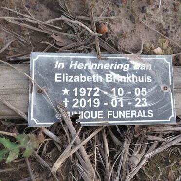 BRINKHUIS Elizabeth 1972-2019