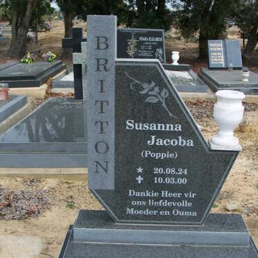 BRITTON Susanna Jacoba 1924-2000