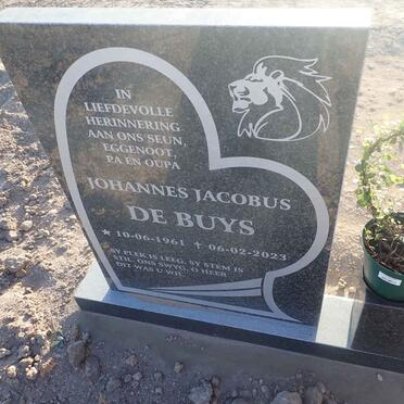 BUYS Johannes Jacobus, de 1961-2023