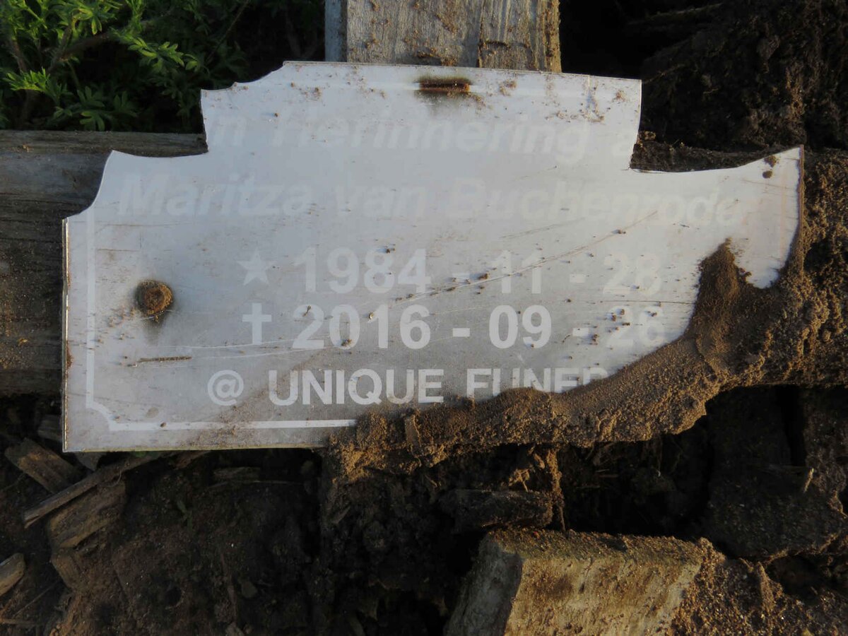 BUCHENRODE Maritza, van 1984-2016