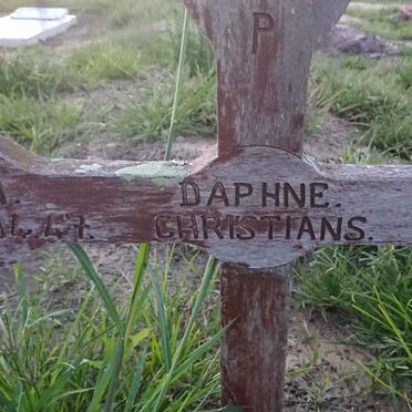 CHRISTIANS Daphne 1947-2011