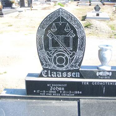 CLAASSEN Johan 1946-1984
