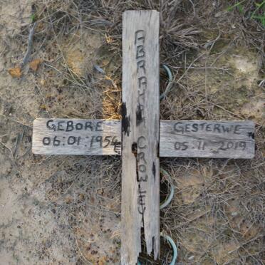 CROWLEY Abraham 1954-2019