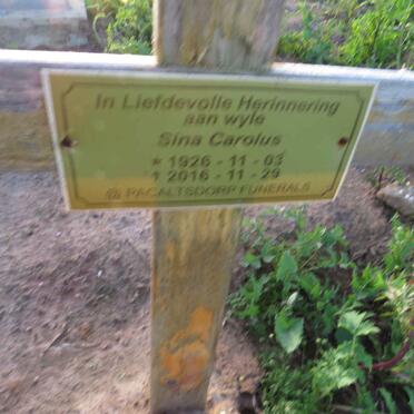 CAROLUS Sina 1926-2016
