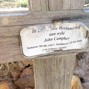 CAMPHER John 1961-2020