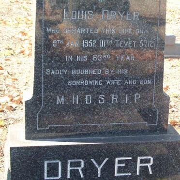 DRYER Louis -1952