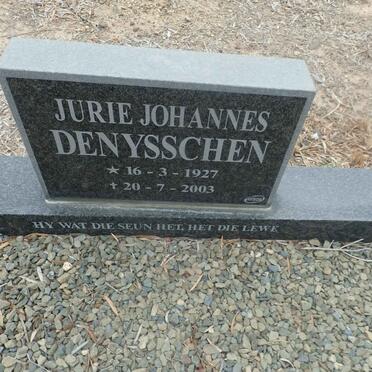 DENYSSCHEN Jurie Johannes 1927-2003