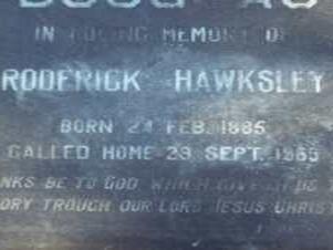 DOUGLAS Roderick Hawksley 1885-1969