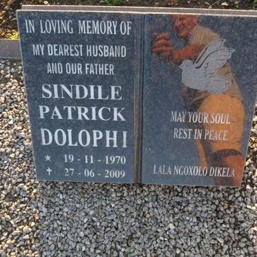DOLOPHI Sindile Patrick 1970-2009