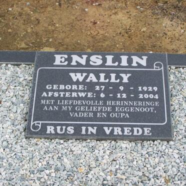 ENSLIN Wally 1929-2004