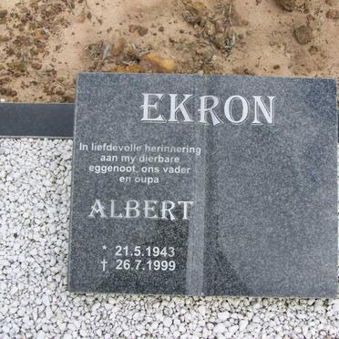 EKRON Albert 1943-1999