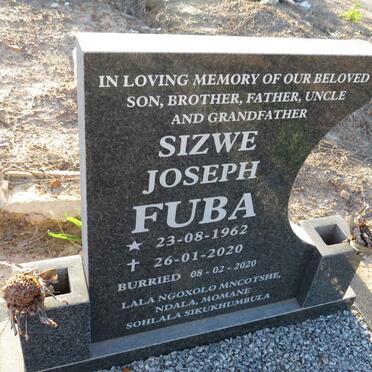 FUBA Sizwe Joseph 1962-2020
