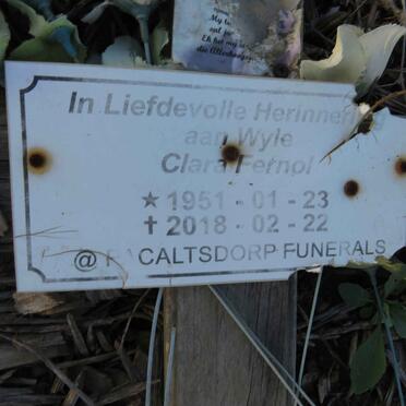 FERNOL Clara 1951-2018