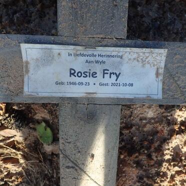 FRY Rosie 1946-2021