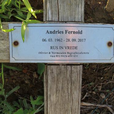 FERNOLD Andries 1962-2017