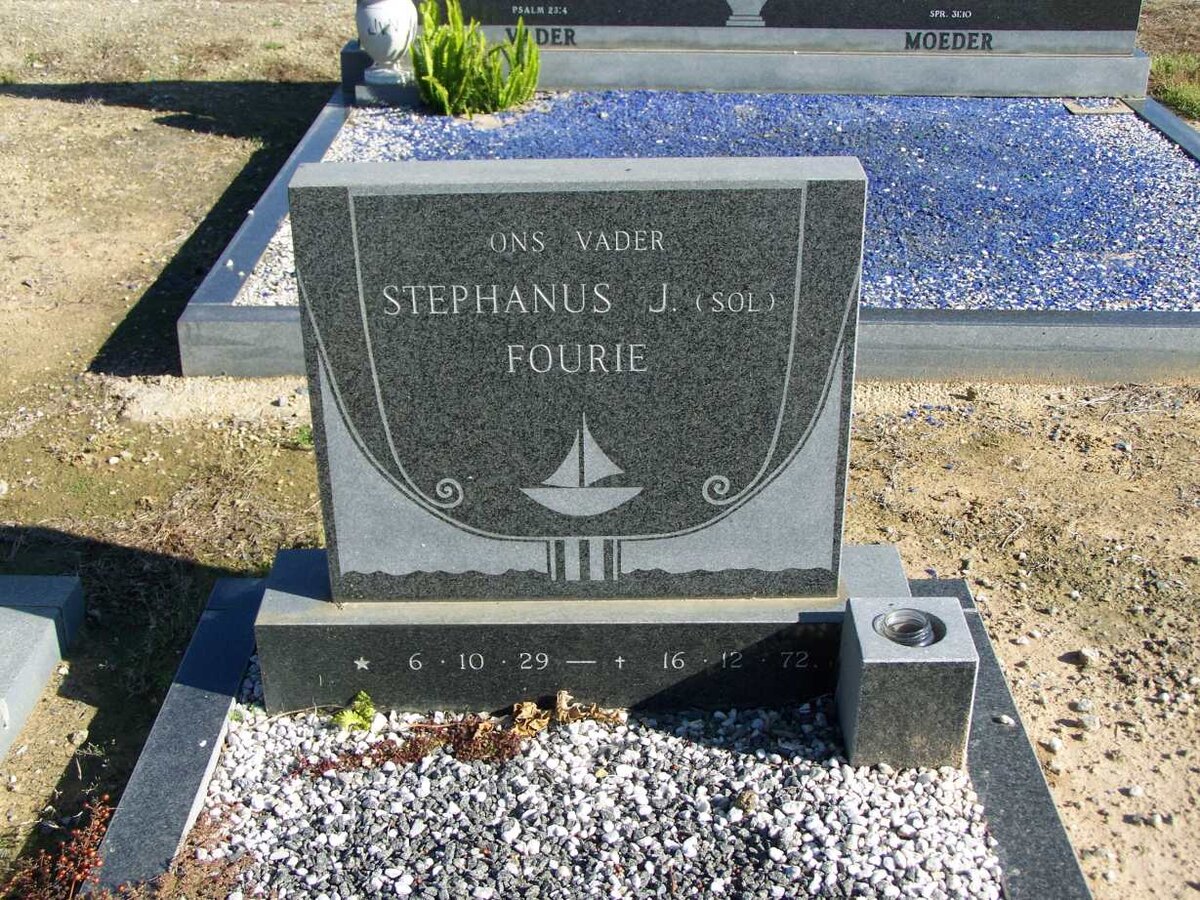 FOURIE Stephanus J. 1927-1972