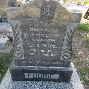 FOURIE Louis Petrus 1909-1963