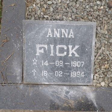 FICK Anna 1907-1994 :: NOWERS Tony C. 1958-1983 _2