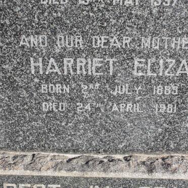 FALCONER William Dalrymple 1883-1957 &amp; Harriet Eliza 1889-1981 