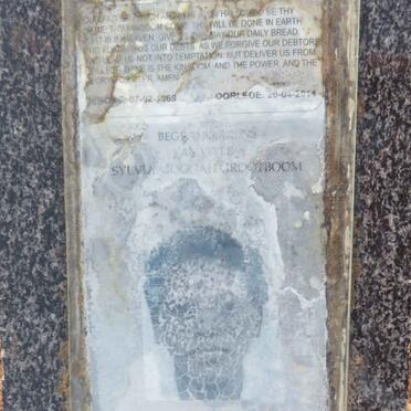 GROOTBOOM Sylvia M? 1969-2014