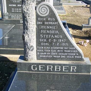 GERBER Hendrik Stefanus 1947-1971