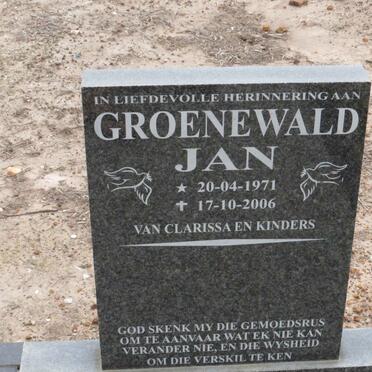 GROENEWALD Jan 1971-2006