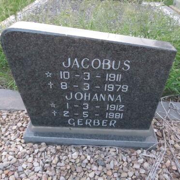 GERBER Jacobus 1911-1979 & Johanna 1912-1981