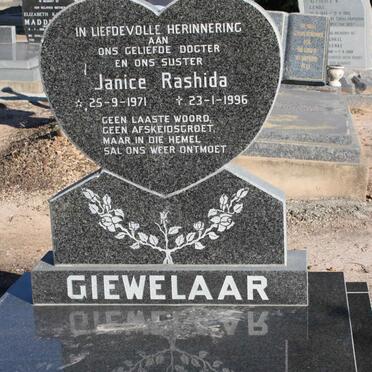 GIEWELAAR Janice Rashida 1971-1996