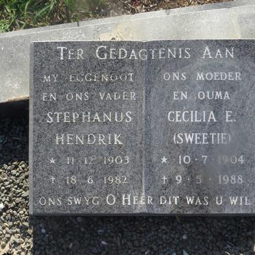 GERBER Stephanus Hendrik 1903-1982 & Cecilia E. 1904-1988 _1