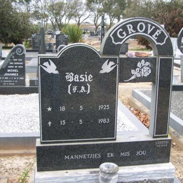 GROVE F.A. 1925-1983