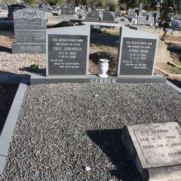 GERBER Paul Johannes 1900-1955 &amp; Sophia Maria 1904-1975 