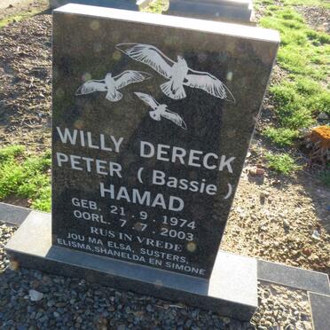 HAMAD Willy Dereck Peter 1974-2003