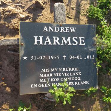 HARMSE Andrew 1957-2012