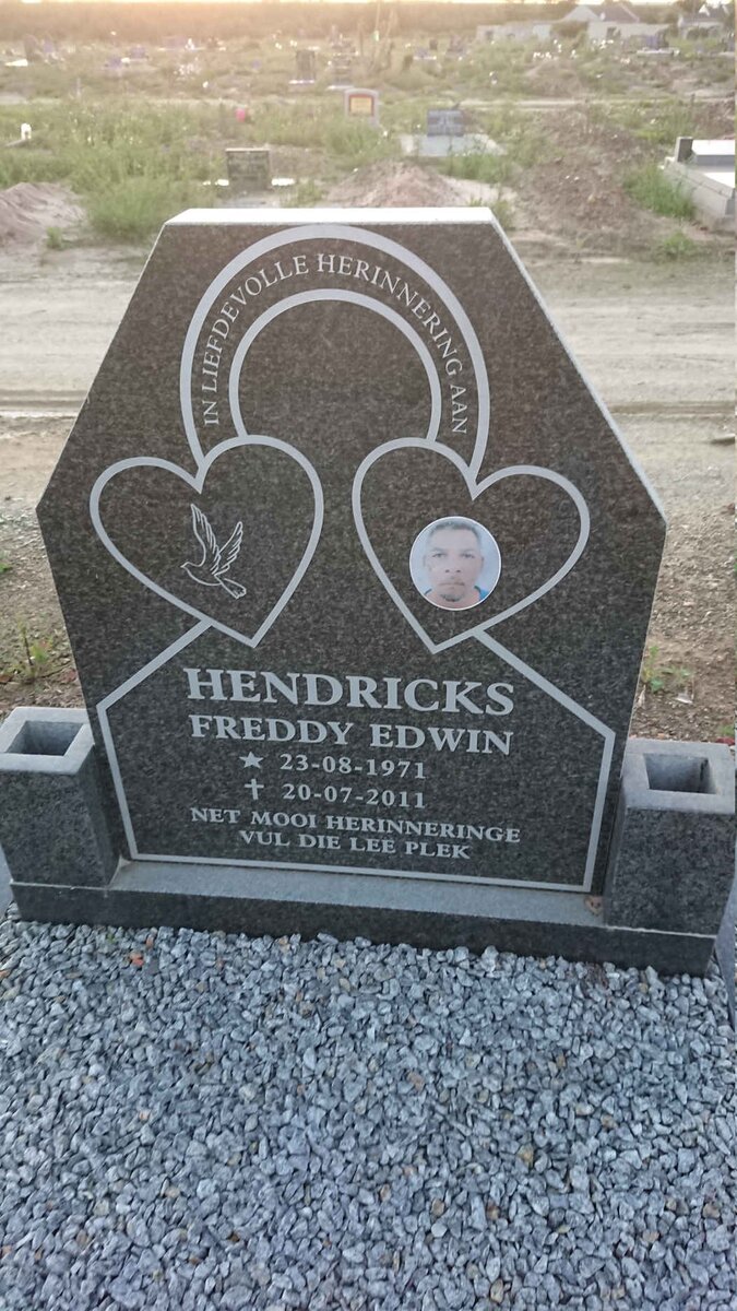 HENDRICKS Freddy Edwin 1971-2011