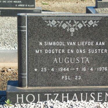 HOLTZHAUSEN Augusta 1944-1976