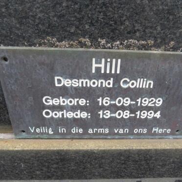 HILL Desmond Collin 1929-1994