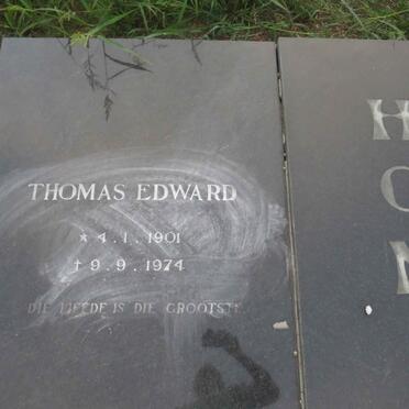 HONIBALL Thomas Edward 1901-1974 & Anna Wilhelmina LOOCK 1914-1975 _3