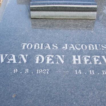 HEEVER Tobias Jacobus, van den 1927-1997