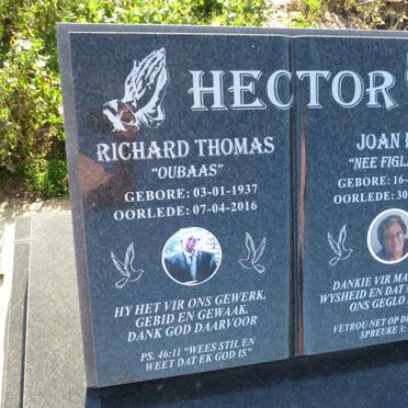 HECTOR Richard Thomas 1937-2016 & Joan P.E. FIGLAND 1946-2022