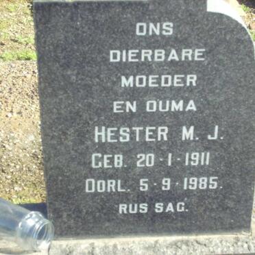 HEUNIS Hester M.J. 1911-1985