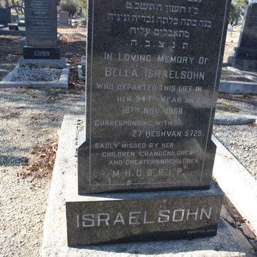 ISRAELSOHN Bella -1968