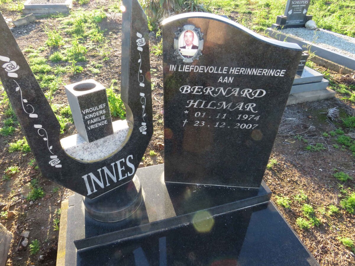 INNES Bernard Hilmar 1974-2007